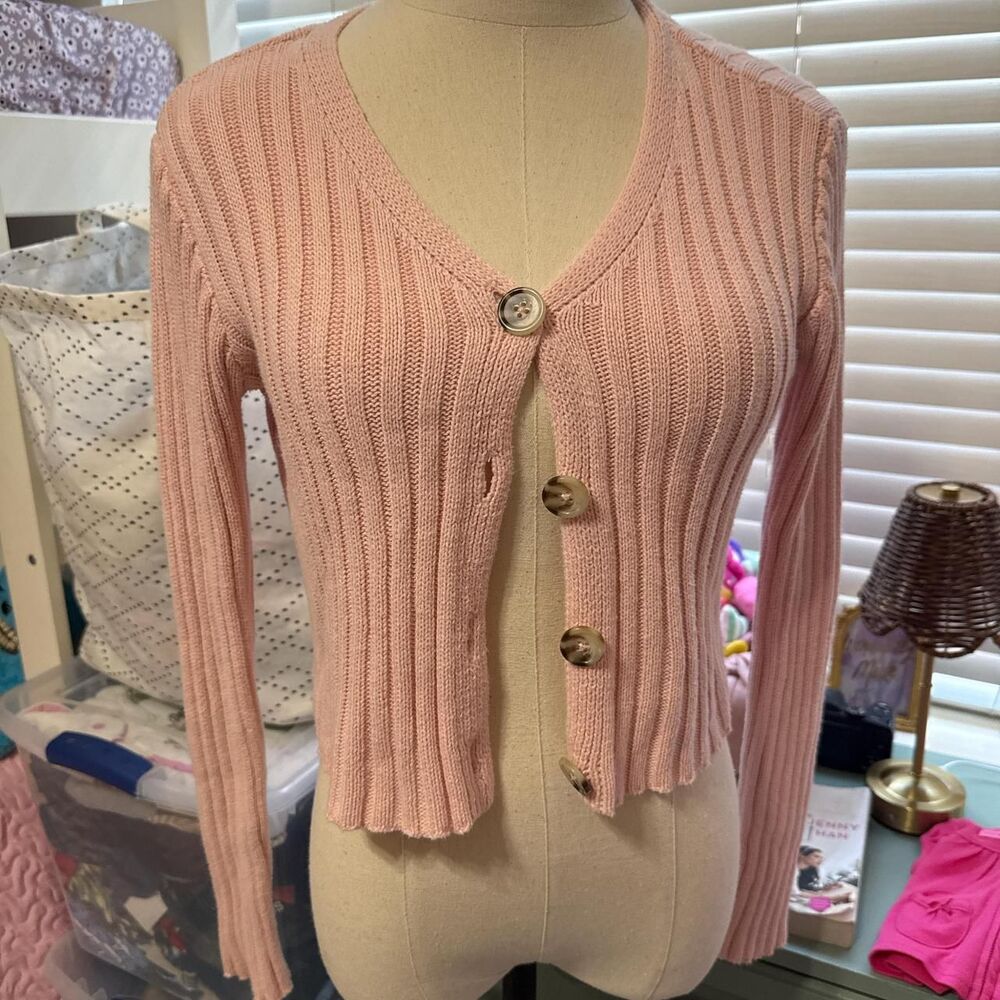 Art-class Women's Pink Cardigan